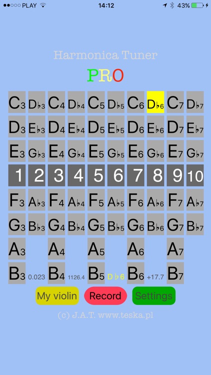 Harmonica Tuner Pro screenshot-3