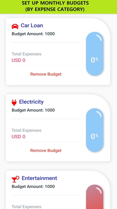 Monthly Budget Planner Skrooge Screenshot