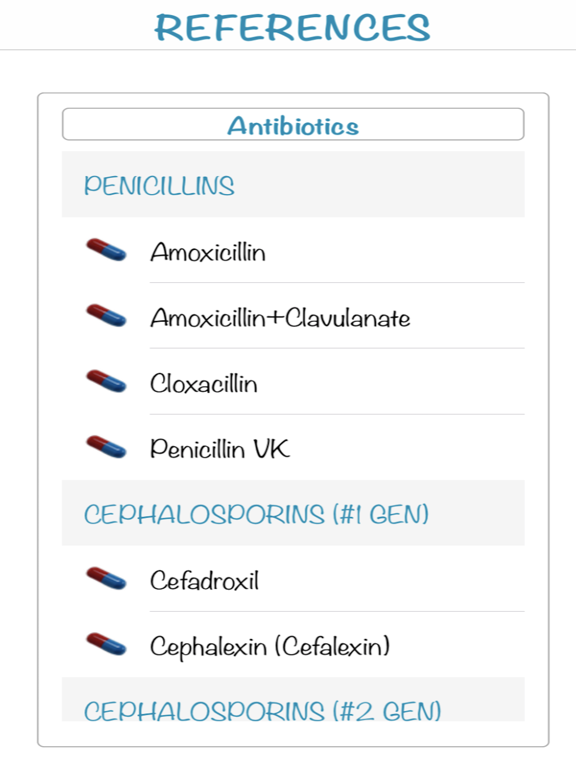 Screenshot #4 pour Antibiotics (AIMapps)