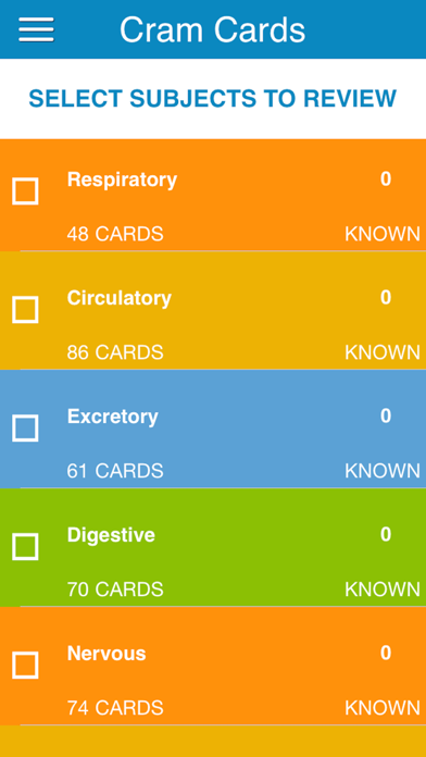 Screenshot #3 pour OAT Biology Cram Cards