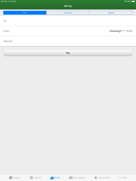 Platte Valley Bank iPad screenshot 5 - Finance app
