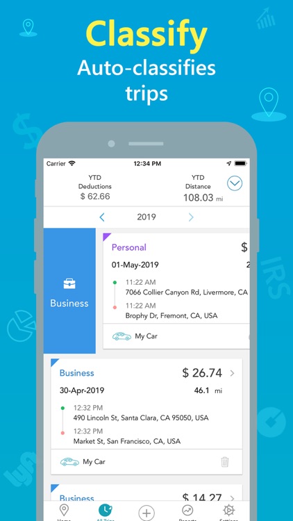 Swift Miles - Mileage Tracker screenshot-4