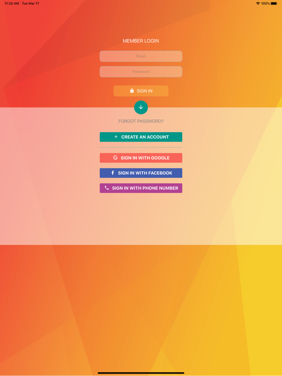 Digital Property Management iPad screenshot 1 - Business app