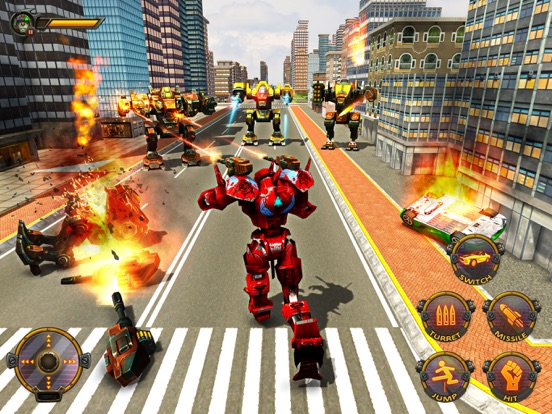 Screenshot #5 pour Robots Car War Hero