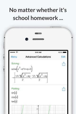 PocketCAS: Mathematics Toolkitのおすすめ画像2