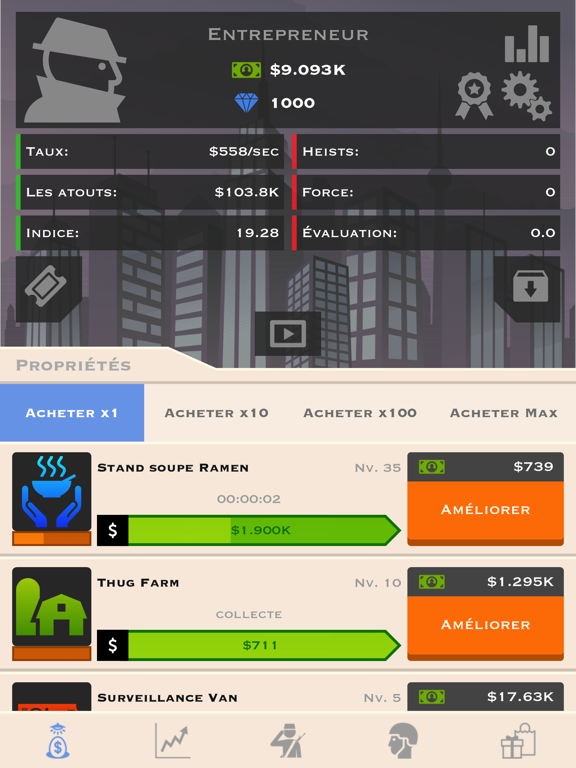 Screenshot #5 pour Theft Tycoon