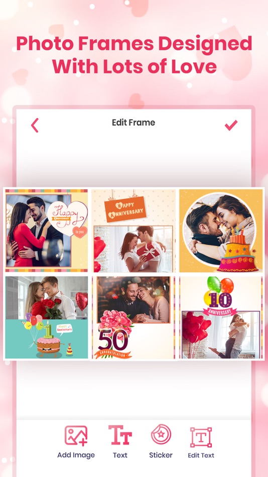 Anniversary Photo Frames Cards - 2.0 - (iOS)