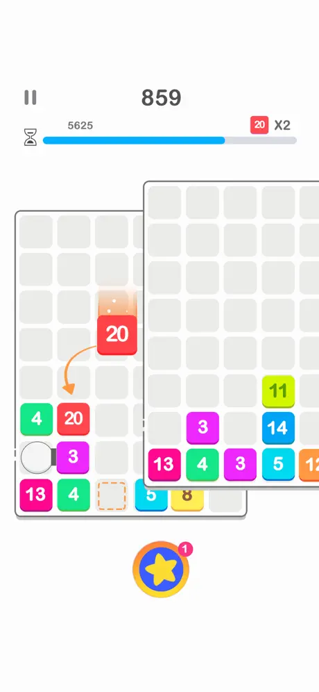 Drag n Merge: Bubble