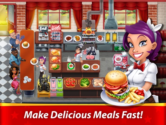 Cooking Stars iPad screenshot 2 - Games app