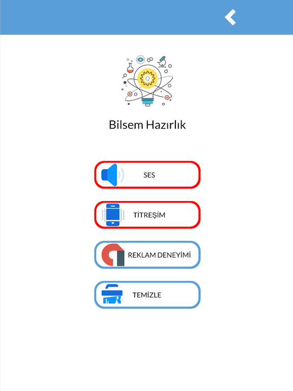 Screenshot #6 pour Bilsem Tablet Sınavı