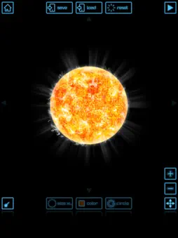 Planet simulation screenshot 8