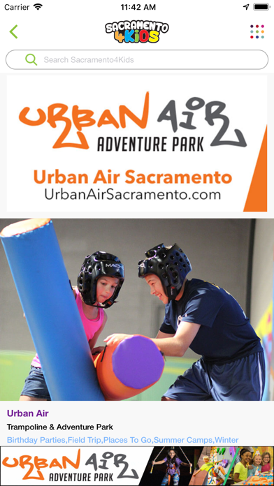 Sac4kids iPhone screenshot 7 - Reference app