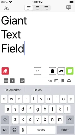 Game screenshot Giant Text Field mod apk
