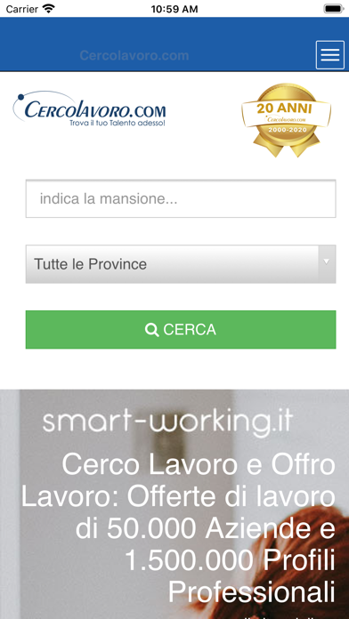 Cerco Lavoro Screenshot