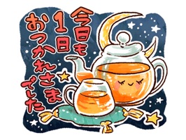 Cute stickers for young adult (sweets)