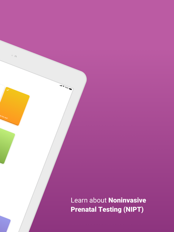 NIPT Insights iPad screenshot 2 - Medical app