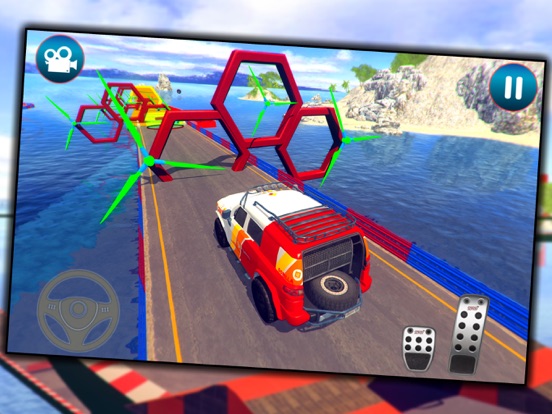 Screenshot #4 pour Mega Ramp SUV Stunts Challenge