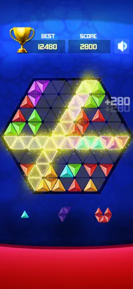 Game screenshot Hexa : Block Triangle Puzzle mod apk