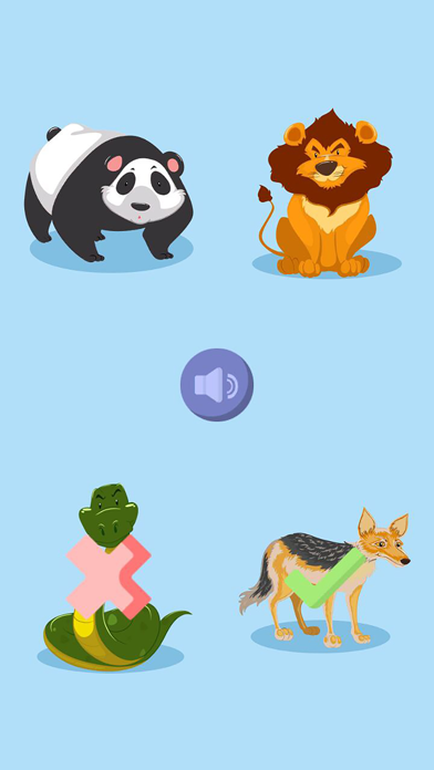 Screenshot #1 pour Animal Sounds For Kids No Ads