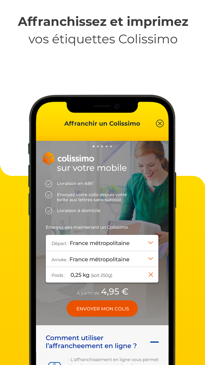 La Poste – Colis and courrier