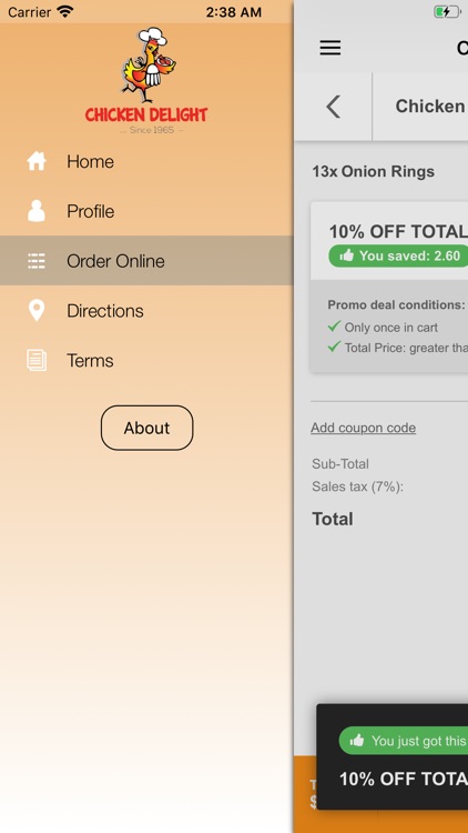 Chicken Delight Jersey City screenshot-5