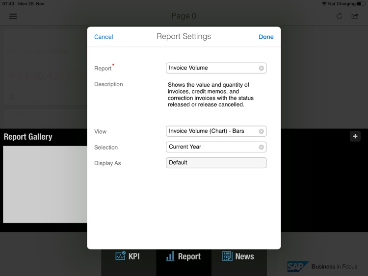 SAP Business in Focus