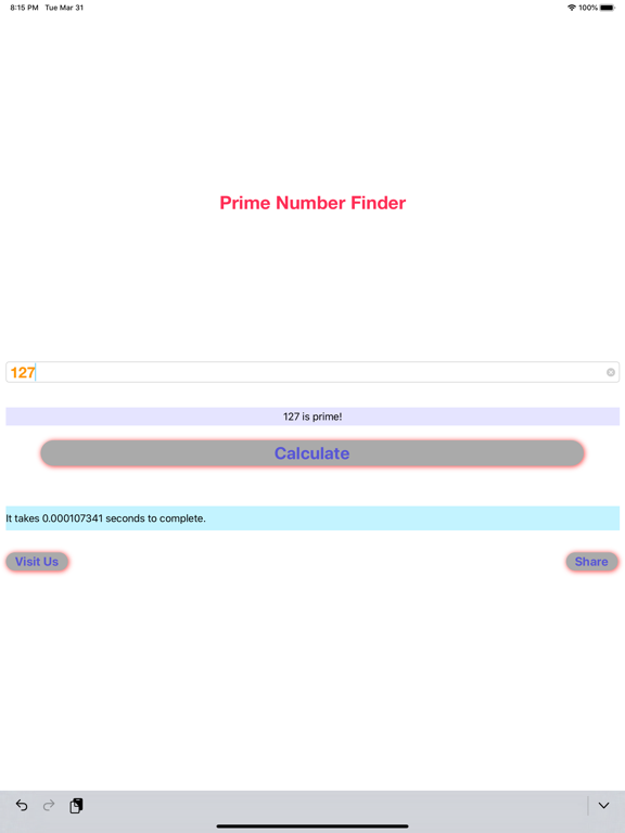 Screenshot #6 pour Find Prime Num