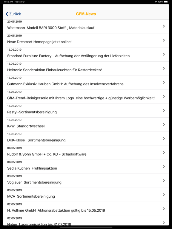 Screenshot #5 pour GfM-Trend