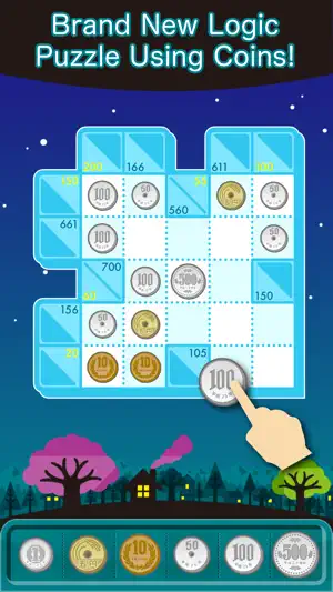 CoinCross JPY - Logic Puzzle screenshot 1