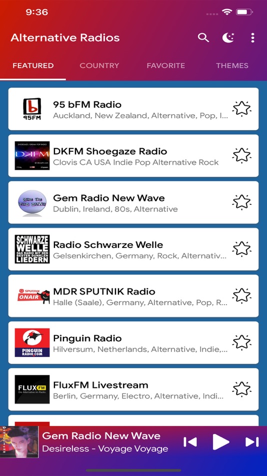 Alternative Radio Stations - 1.0 - (iOS)