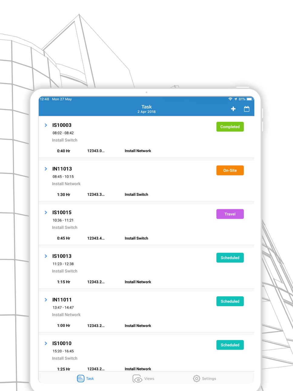 iPad screenshot