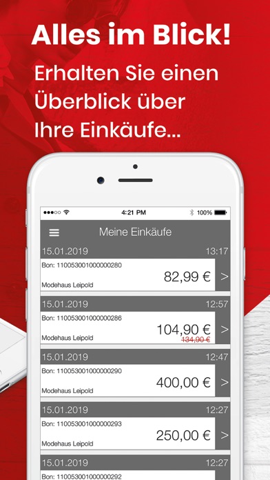 Modehaus Leipold Screenshot