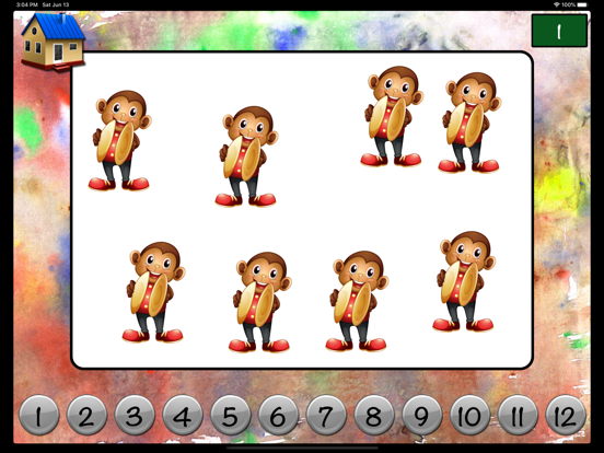 Subitizing Flash Cards iPad screenshot