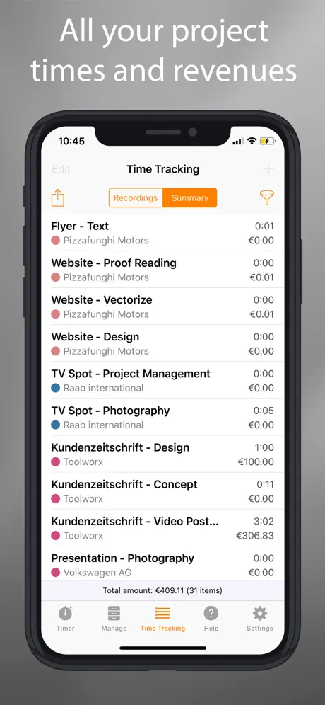 timeEdition - Time Tracking