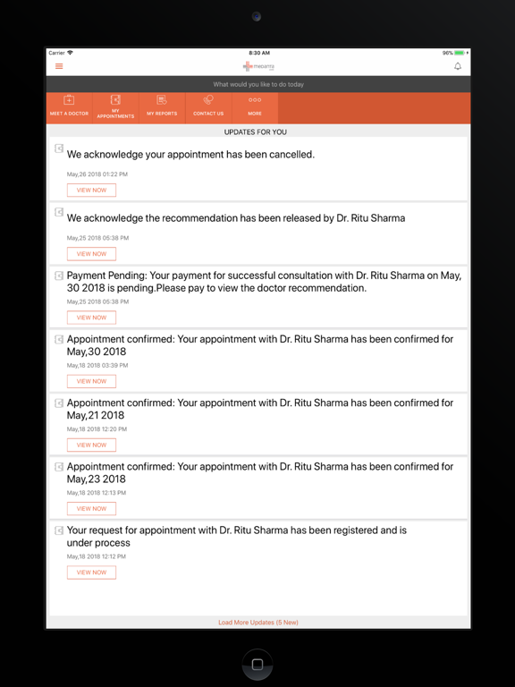 Screenshot #4 pour Medanta eCLINIC