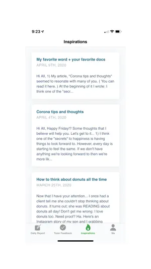 BodyTutor screenshot 2