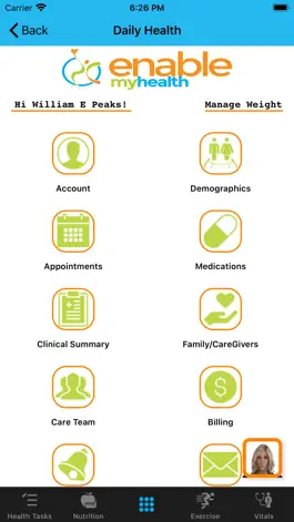 Game screenshot Enablemyhealth hack