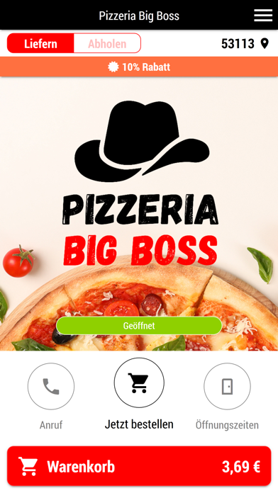 Screenshot #1 pour Pizzeria Big Boss