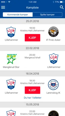 Game screenshot Lillehammer Ishockey Elite apk