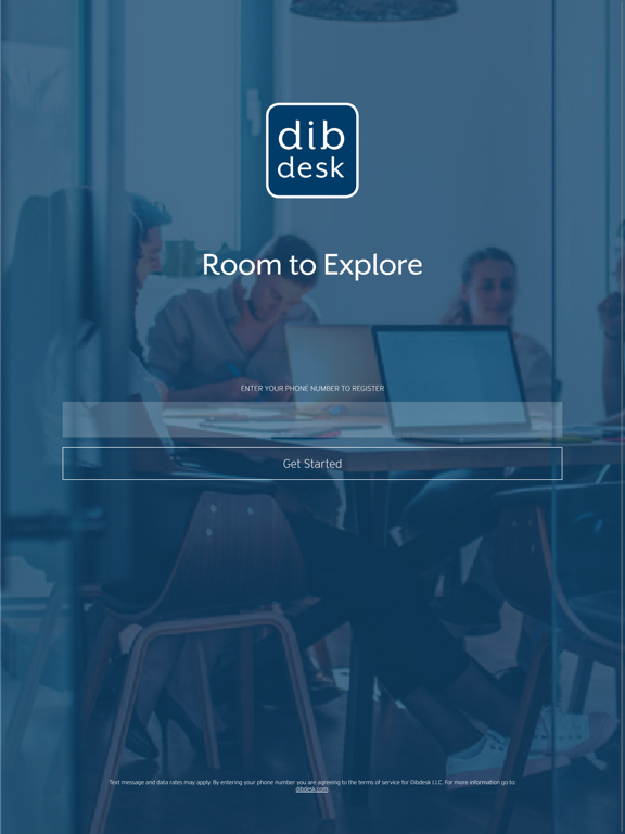dibdesk iPad screenshot 1 - Business app