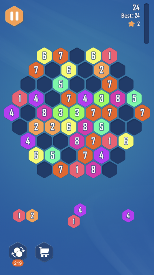 #2. Hexagon Elimination (TinyFun) (iOS) 由: 庆辉 宋