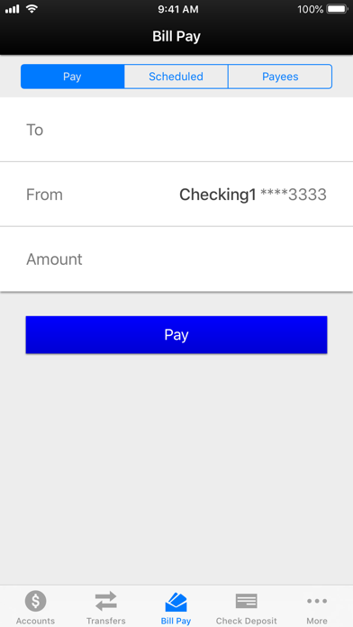 Pitney Bowes Employees FCU Screenshot