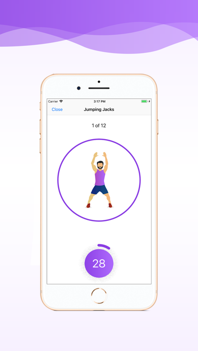 7 Minutes Fitness Workout screenshot 3