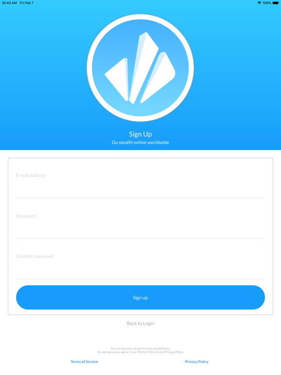VPNCity iPad screenshot 2 - Utilities app