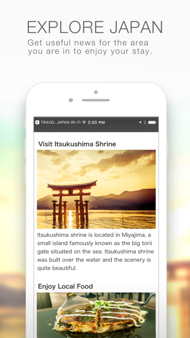 TRAVEL JAPAN Wi-Fi Screenshot