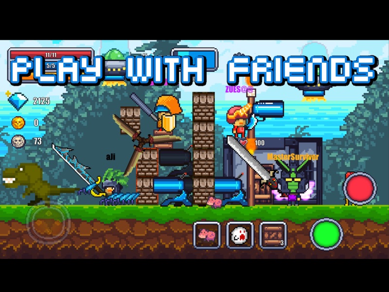 Pixel Survival World - Online screenshot 7