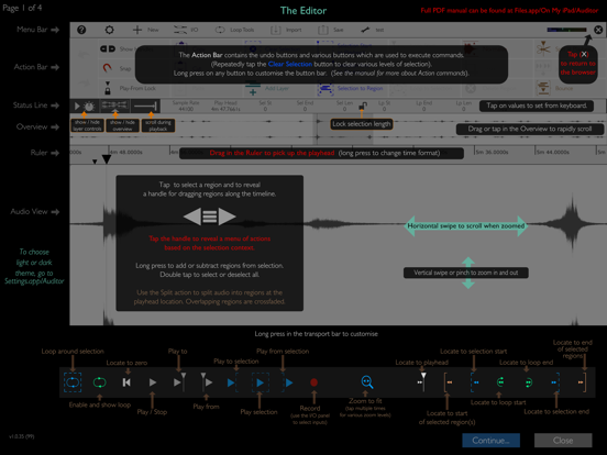 Auditor - Audio Editor iPad screenshot 7 - Music app