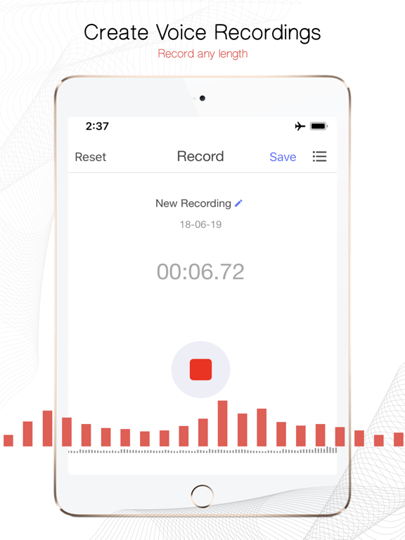 Screenshot #4 pour Voice Recorder App - VRA