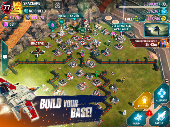 Transformers: Earth Wars iPad app afbeelding 1