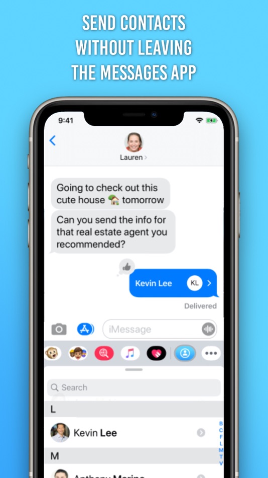 #1. Contacty for Messages (iOS) 由: Daniel McGloin